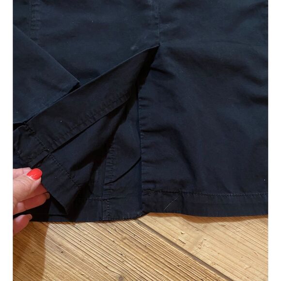 CALVIN KLEIN JEANS Navy Blue Utility Jacket Coat Sz Large - Picture 5 of 7